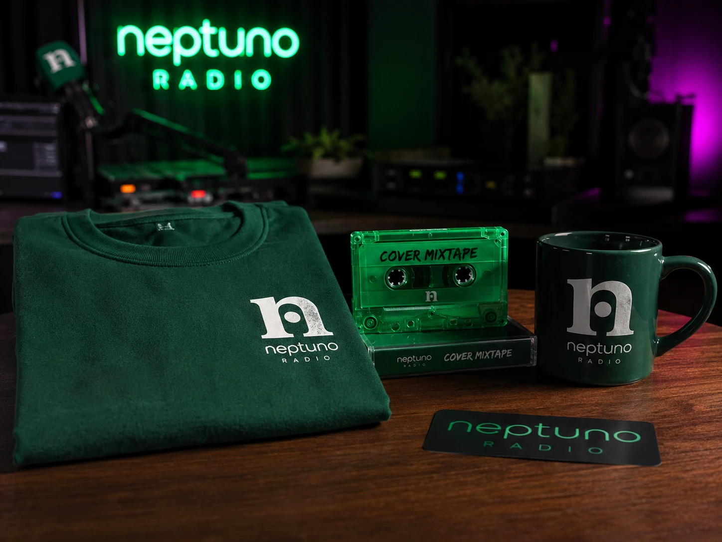 Estudio de Radio Neptuno