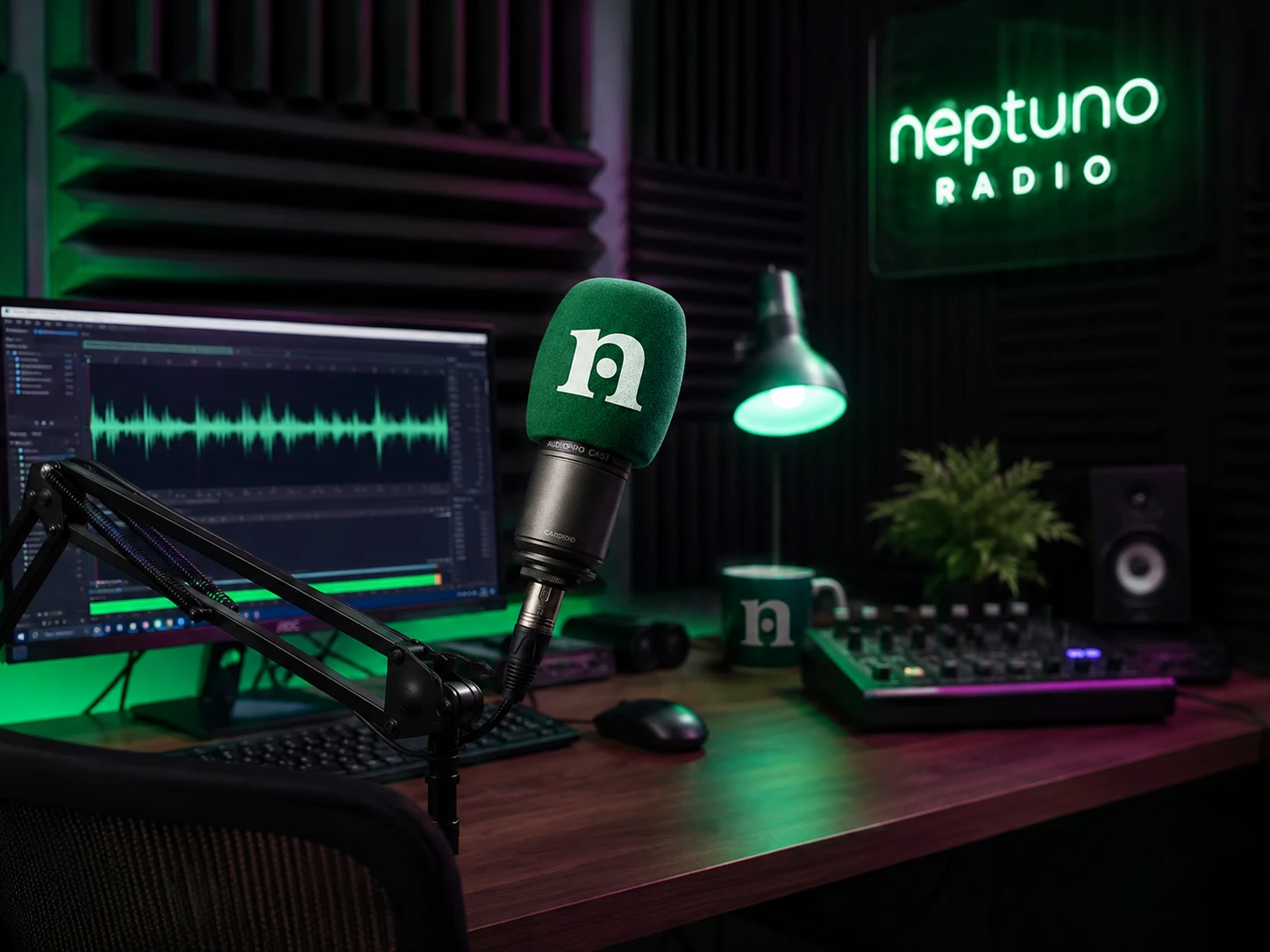 Estudio de Radio Neptuno