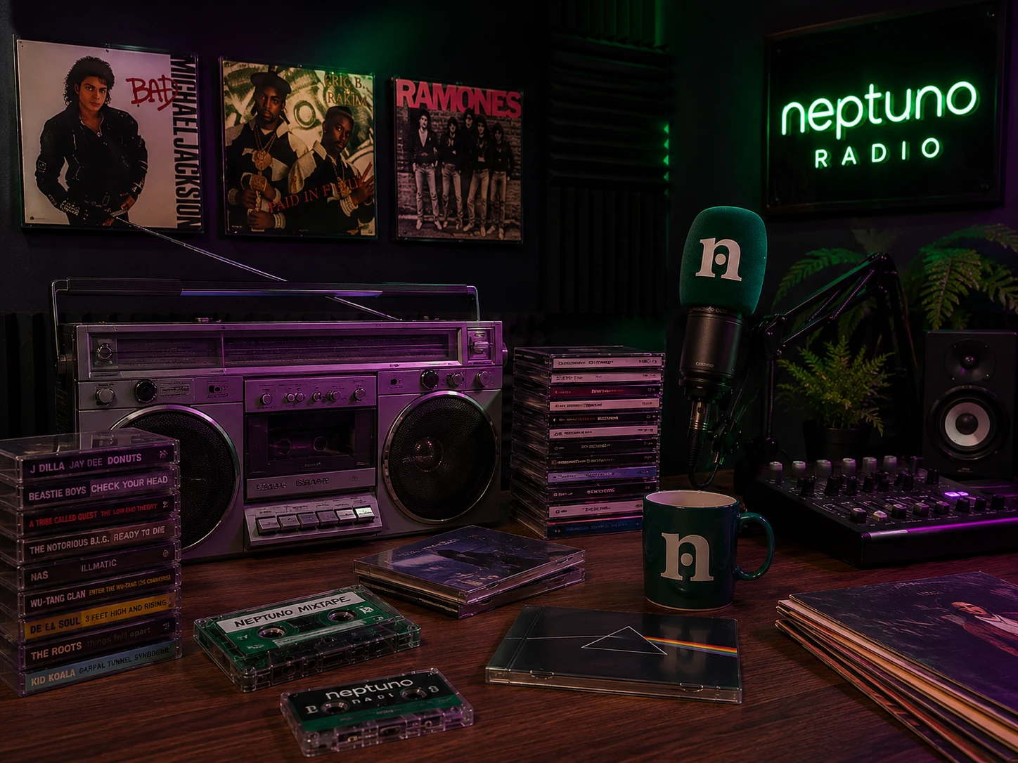 Sonando en Radio Neptuno
